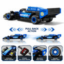 Dify F1 Racing Car Building Blocks Set, 69 PCS Dark Blue Formula Race Car Model Kit, STEM Building Toy for Kids, Teens & Adults | 5 Year Structural Warranty