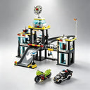 Dify SWAT Station Slider Building Block Set, 627+ PCS City Tactical Police Playset with Action Slider Feature, SWAT Vehicles & Accessories, STEM Construction, 5 Year Structural Warranty
