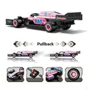Dify F1 Racing Car Building Blocks Set, 71 PCS Pink Formula Race Car Model Kit, STEM Building Toy for Kids, Teens & Adults | 5 Year Structural Warranty