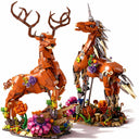 Dify Unicorn Deer Building Block Set, 1367+ PCS Wildlife Animal Model Kit, Creative Construction Toy, STEM Educational Gift for Kids, 5-Year Structural Warranty