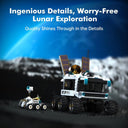 Dify Lunar Exploration Pioneer Building Block Set, 626+ PCS Space Mission Construction Kit, STEM Aerospace Toy Gift for Kids & Teens, 5 Year Structural Warranty
