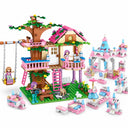 Dify Tree House & Mini 6-in-1 Castle Combo Building Set, 1000+ Pcs Two-Model Construction Kit, Creative STEAM Toy for Kids & Teens
