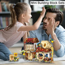 Dify Honey Workshop Building Blocks Set (1242+ PCS) | Street View Mini Bricks Farmhouse Architecture Model Kit for Ages 14+ | Creative DIY Display Décor | 5 Year Structural Warranty