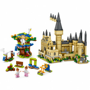 Dify Fantasy Castle & Tree House Combo Building Block Set, 2252+ PCS Magic Castle Architecture Model & 6-in-1 Tree House Construction Kit, STEM Educational Toy, 5-Year Structural Warranty