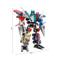Dify 6-In-1 Robot Toy Building Block Set Toys | Steam Kit For Kids | Build Robots & Mecha Warriors (577+ Pcs) | Birthday Gift For Boys & Girls