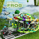 Dify Mechanical Frog Building Blocks Set – 898+ PCS Articulated Animal Model Construction Kit, Creative STEM Toy Collectible Display Gift for Ages 14+ | 5 Year Structural Warranty