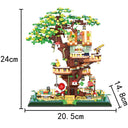 Dify Funny Tree House Mini Blocks Building Set (1130 PCS) | Creative Architecture Construction Toy | STEM Educational Model for Kids & Adults | 5 Year Structural Warranty