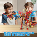 Dify Vermilion Bird Building Blocks Set 531+ PCS (Complex only for 14+) | Mythical Phoenix Guardian Model Kit | Creative STEM Construction Toy & Display Décor | 5 Year Structural Warranty