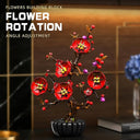 Dify Plum Blossom Building Blocks Set (599+ PCS) | Artificial Flower DIY Model Kit | Decorative Floral Blocks for Home & Office Décor