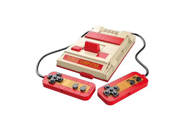 Dify Retro Game Console Building Blocks Set, 228 PCS Classic Gaming Model Kit | Creative STEM Construction Toy & Display Décor for Kids & Collectors | 5 Year Structural Warranty