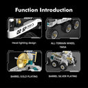 Dify Lunar Exploration Pioneer Building Block Set, 626+ PCS Space Mission Construction Kit, STEM Aerospace Toy Gift for Kids & Teens, 5 Year Structural Warranty