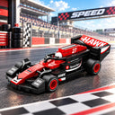 Dify F1 Racing Car Building Blocks Set, 71 PCS Red & Black Formula Race Car Model Kit, STEM Building Toy for Kids, Teens & Adults | 5 Year Structural Warranty