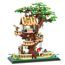 Dify Funny Tree House Mini Blocks Building Set (1130 PCS) | Creative Architecture Construction Toy | STEM Educational Model for Kids & Adults | 5 Year Structural Warranty
