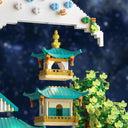 Dify Guanghan Palace Building Kit, 3060 PCS Chinese Architecture Micro Building Blocks Set for Adults