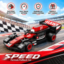 Dify F1 Racing Car Building Blocks Set, 71 PCS Red & Black Formula Race Car Model Kit, STEM Building Toy for Kids, Teens & Adults | 5 Year Structural Warranty
