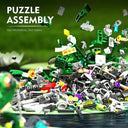 Dify Mechanical Frog Building Blocks Set – 898+ PCS Articulated Animal Model Construction Kit, Creative STEM Toy Collectible Display Gift for Ages 14+