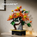 Dify Chrysanthemum Flower Building Blocks Set (450+ PCS) | Artificial Floral DIY Model Kit | Elegant Flower Décor for Home & Office | 5 Year Structural Warranty