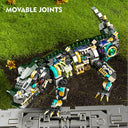 Dify Mechanical Crocodile Building Set – 996 PCS Light-Up Wild Animal Model with Display Stand, Articulated STEM Construction Toy, Compatible Bricks Collectible Gift for Kids Teens & Adults