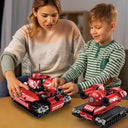 Dify 5-in-1 Building Set Remote Control Vehicle Car, Tank, Bulldozer, Robot for Kids Perfect Birthday, Children's Day, Gifts for Boys & Girls 494+ Pieces
