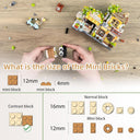 Dify Street View Coffee Shop Mini Building Blocks Set, 1077+ PCS Cute Animal Café Architecture Model Kit, Creative MOC Construction Toy for Girls Boys Kids Adults, Gift Idea Ages 6+