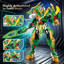 Dify Azure Dragon Building Blocks Set (503+ PCS) | Mythical Eastern Dragon Model Kit | Creative STEM Construction Toy & Display Décor | 5 Year Structural Warranty
