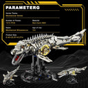 Dify Mechanical Mosasaurus Building Block Set, 1413+ PCS Ocean Dinosaur Model with LED Light, Movable Linkage Gears & Display Stand, STEM Gift for Adults, 5 Year Structural Warranty