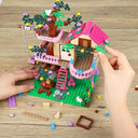 Dify Kids Tree House Building Kit - with Swings and Ladders Construction Blocks ||2 Years Structural Warranty || (504+ Pcs)