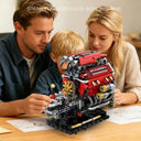 Dify BGT V8 Motor Building Blocks Set, 812 PCS (Complex only for Pro Builders) Engine Model Construction Kit, Mechanical STEM Toy for Kids, Teens & Adults