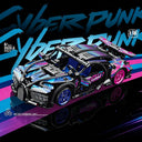 Dify Pull Back Car Building Blocks Set, 423 PCS Black, Blue & Pink Supercar Model Kit, Sports Car Building Toy for Kids, Teens & Adults | 5 Year Structural Warranty