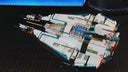 Dify Space Fighter Building Block Set, 739+ PCS Futuristic Spaceship Construction Kit, STEM Aerospace Toy Gift for Kids & Teens video